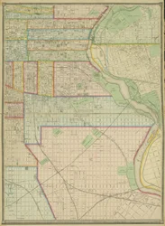 Plate 5, Map of the Whole Incorporated City of Philadelphia, 1867