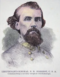 Portrait of Lieutenant General Nathan B. Forrest (1821-77)