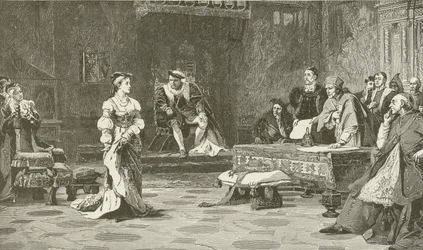 Queen Catharine of Aragon Denies the Right of the Ecclesiastical Court to Adjudge Her Cause