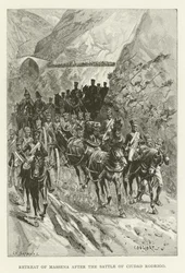 Retreat of Massena after the Battle of Ciudad Rodrigo