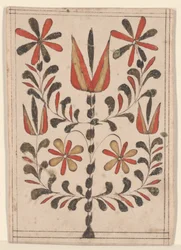 Reward of Merit (Belohnung), Fraktur Painting