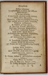 Samuel Mather, Epitaphium, 1724
