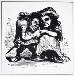 Scandinavian Elves, from The World Guide to Gnomes, Fairies, Elves and Other Little People by Thomas Keightley (1789-1872), published 1880