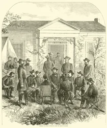 Sherman in Council Decides to Raise the Siege of Atlanta, July 1864