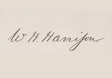Signature of Henry William Harrison