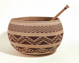 South Western Native American Cooking Basket