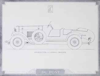 Speedster - LeMans Model, DuPont Motor Cars, 1921