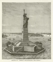 Statue of Liberty Enlightening the World