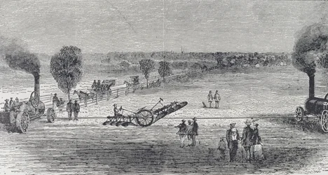 Steam Plough on Patterson