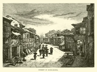 Street in Hong Kong