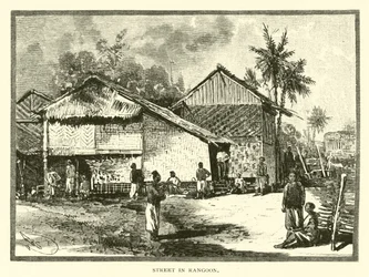 Street in Rangoon