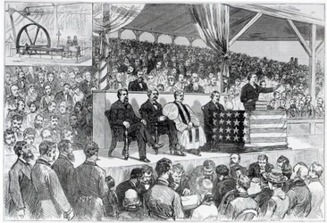The Atlanta International Cotton Exposition: Opening Address by Governor Colquitt, from Harper