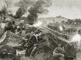 The British Retreating from Lexington, from 