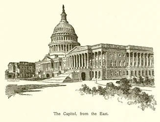 The Capitol, from the East, Washington