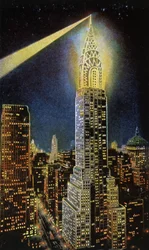 The Chrysler Building by Night, NYC (c.1929)