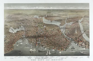 The City of Boston, pub. 1873