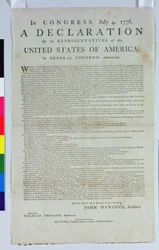 The Declaration of Independence, 1776