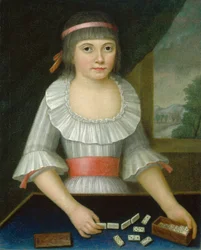 The Domino Girl, c.1790