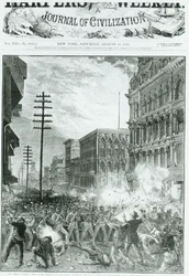The Great Strike: The Sixth Maryland Regiment Fighting Its Way Through Baltimore, from 