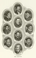 The Martyrs: Wycliffe, Huss, Jerome, Tyndale, Cranmer, Latimer, Bradford, Ridley, Hooper, Rogers