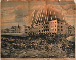 The Old Philadelphia Fire Department, 1850