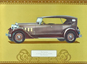 The Touring, A Custom Eight by Packard, pub.1930