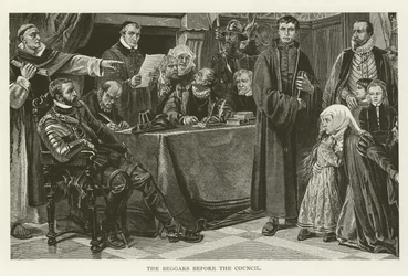 The Beggars before the Council