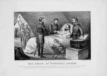 The death of Stonewall Jackson