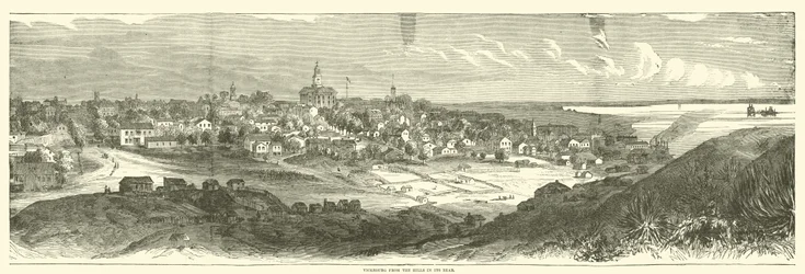 Vicksburg from the Hills in Its Rear