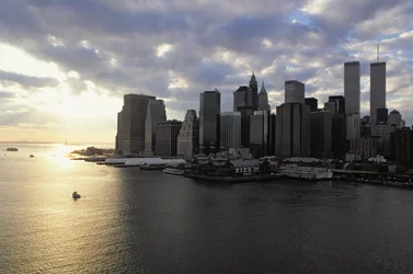 View towards the Financial District across the East River