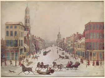 Winter on Wall Street, 1834