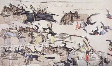 Retreat of Major Marcus Reno