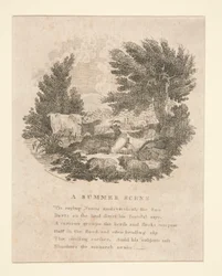A Summer Scene (with verse)
