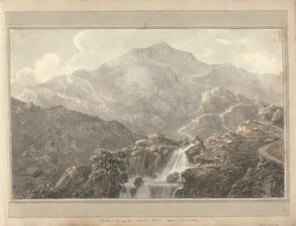 Views in England, Scotland and Wales: Ascent Towards Levers Farm Near Coniston