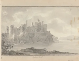 Views in England, Scotland and Wales: Conway Castle
