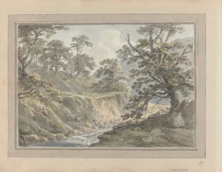 Views in England, Scotland and Wales: Landscape with Stream