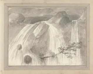 Views in England, Scotland and Wales: Waterfall, Views in 1799