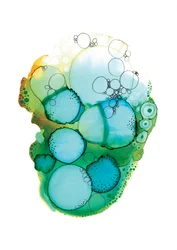 Organic Aqua Bubbles