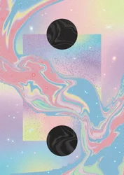Pastel Cosmic Swirl