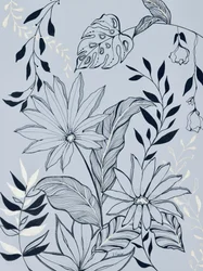 Serene Tropical Foliage