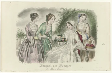 Journal des Femmes, ca. 1850: 4, Rue Favart