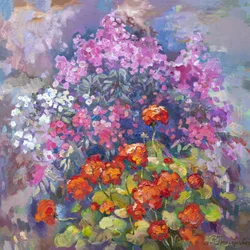 Vibrant Garden Bloom