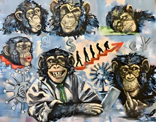 Chimpanzee Business World