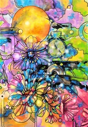 Vibrant Floral Dream