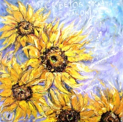 Vibrant Yellow Sunflowers