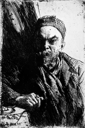 Portrait of the Poet Paul Verlaine