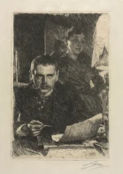 The Artist and His Wife, 1890