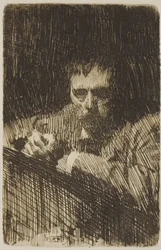 A Painter-Etcher (Self-Portrait)
