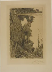 Bather (Evening) III
