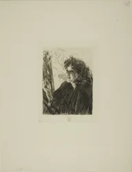 Girl with a Cigarette II